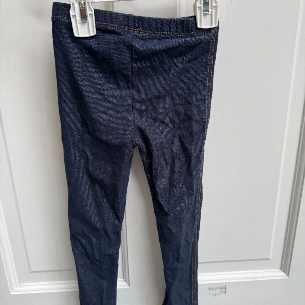 The Children's Place 4T Girls Blue Denim Leggings Jeggings Pants